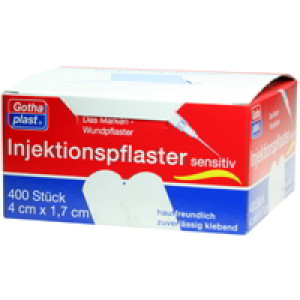 Gothaplast Injektionspflaster sensitiv 1,7x4 cm
