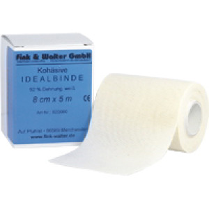 Idealbinde koh&auml;siv 8cmx5m wei&szlig;