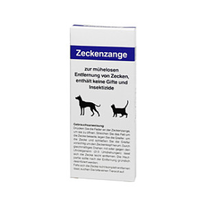 Zeckenzange aus Metall