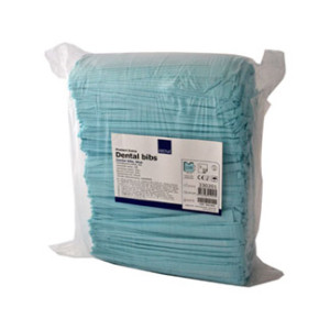 Zahnarzt Lätze 41x45 cm Blau