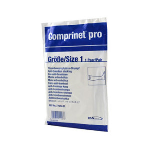 Comprinet pro Strumpf Knielang Größe 1 Weiß