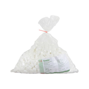 Gazin Tupfer Walnussgro&szlig; Unsteril ohne R&ouml;ntgenkontrastfaden