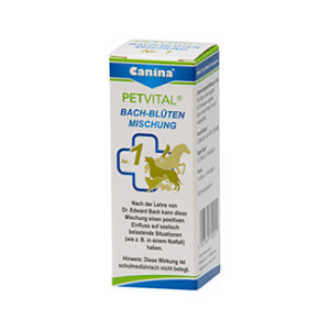 Petvital Bachblüten Nr. 1 Globuli Vet.