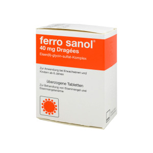Ferro Sanol &Uuml;berzogene Tabletten