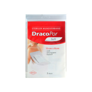 Dracopor Wundverband 8x15 cm Steril