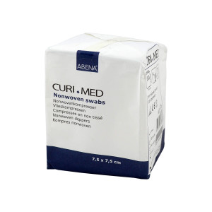 Vlieskompressen 7,5x7,5 cm Unsteril 4lagig