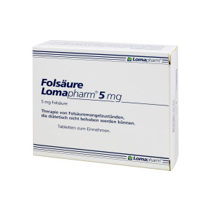 Folsäure Lomapharm 5mg