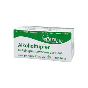 Alkoholtupfer steril 3x6cm
