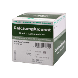 Calciumgluconat 10% Mpc Injektionslösung