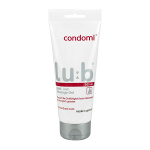 Condomi lub Gleit- und Massagegel