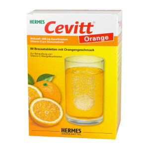 Hermes Cevitt Orange Brausetabletten mit Orangengeschmack