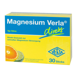 Magnesium Verla direkt Granulat Citrus