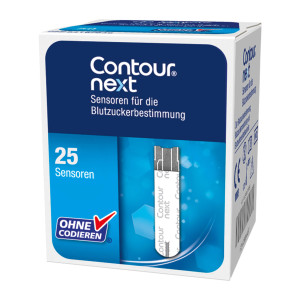 Contour next Sensoren Teststreifen