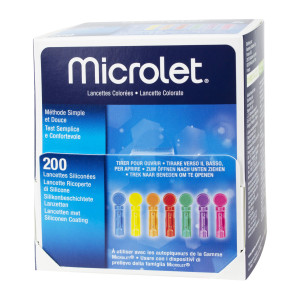 Microlet Lanzetten farbig