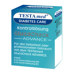 Testamed GlucoCheck Advance Kontrolll&ouml;sung
