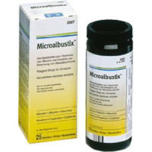 Microalbustix Harnteststreifen