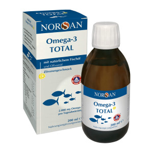 Norsan Omega-3 Total flüssig mit Zitronengeschmack