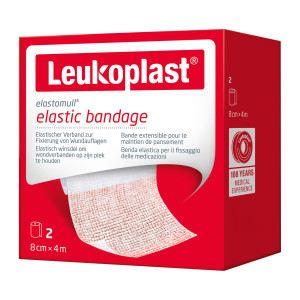 Leukoplast Elastomull Fixierbinde elastisch 8 cmx4 m