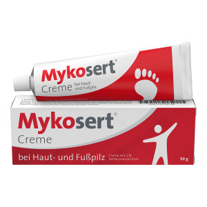 Mykosert Creme bei Haut- und Fußpilz