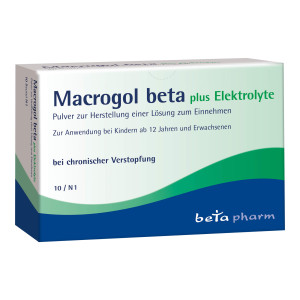 Macrogol beta plus Elektrolyte