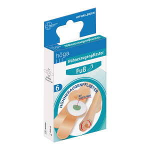 Höga Warzenpflaster 2 Größen 1,9 cm + 1,2 cm