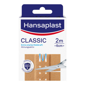 Hansaplast Classic Pflaster 2 m x 6 cm