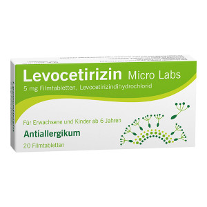 Levocetirizin Micro Labs 5 mg Filmtabletten