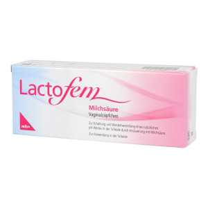 Lactofem Milchsäure Vaginalzäpfchen