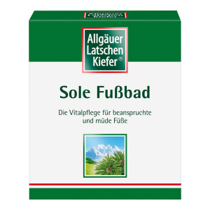 Allgäuer Latschenkiefer Sole Fußbad
