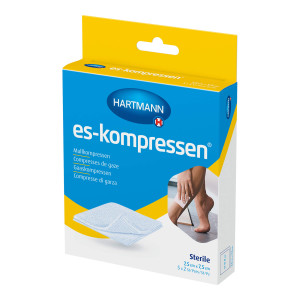 Es-Kompressen steril 7,5 x 7,5 cm