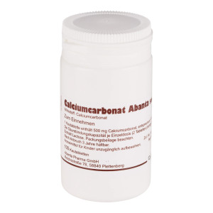 Calciumcarbonat Abanta 500 mg Kautabletten