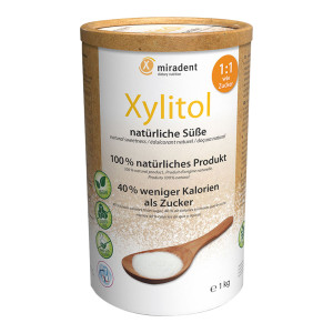 Miradent Xylitol Zuckerersatz Pulver
