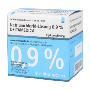 Natriumchlorid-L&ouml;sung 0,9 % Deltamedica Luer