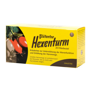 Bl&uuml;tentee Hexenturm Filterbeutel