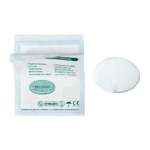 Nobalumenal Augenkompresse, steril 54 mm x 75 mm