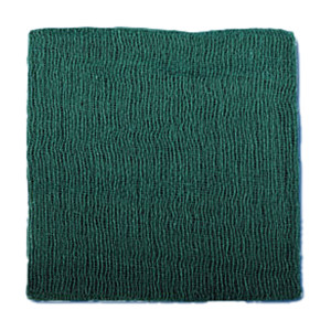 Mullkompressen grün, 10 cm x 10 cm 12 fach