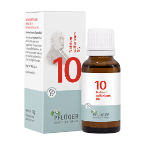 Biochemie Pfl&uuml;ger Globuli Nr. 10 Natrium sulfuricum D6
