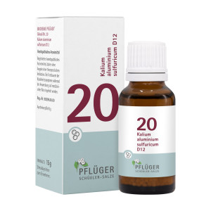 Biochemie Pfl&uuml;ger Gl. Nr. 20 Kalium aluminium sulfuricum D12