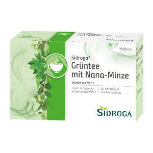 Sidroga Wellness Grüntee mit Nana-Minze