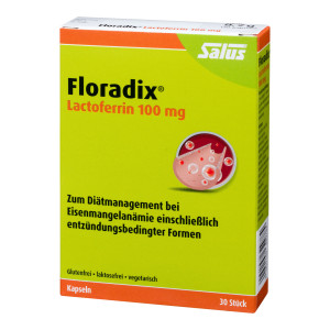 Floradix Lactoferrin 100 mg Kapseln
