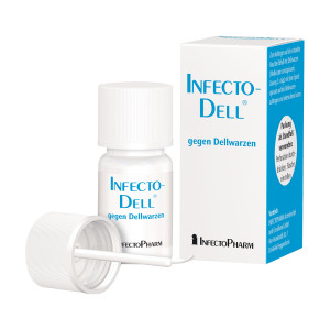Infectodell L&ouml;sung gegen Dellwarzen