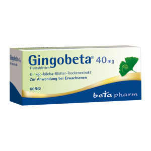 Gingobeta 40 mg Filmtabletten