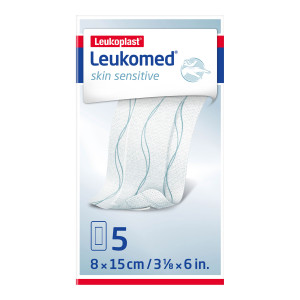 Leukomed skin sensitive steril 15 x 8 cm