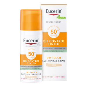 Eucerin Sun Oil Control Get&ouml;nte Face Gel-Creme LSF 50+ Hell