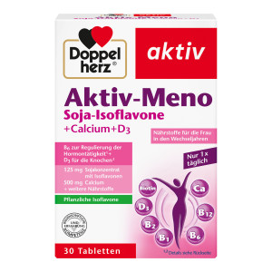 Doppelherz aktiv Aktiv-Meno Soja-Isoflavone + Calcium + D3