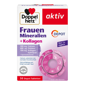 Doppelherz aktiv Frauen Mineralien + Kollagen Depot