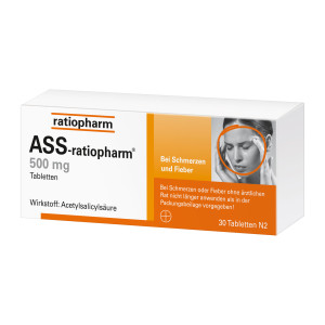 ASS-ratiopharm 500 mg Tabletten