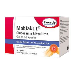 Mobiakut Glucosamin & Hyaluron Gelenk-Kapseln
