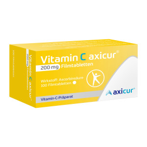 Vitamin C axicur 200 mg Filmtabletten