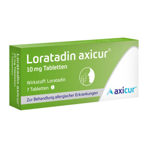 Loratadin axicur 10 mg Tabletten